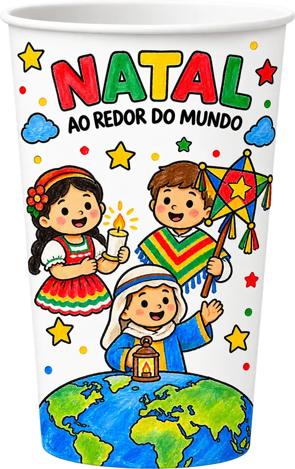 Copo pintado