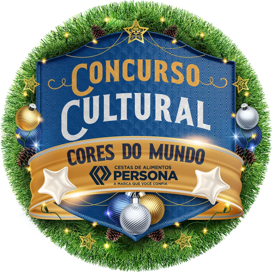 Selo do Concurso Cultural Cores do Mundo